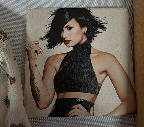 Ceramic Music Coaster - Demi Lovato