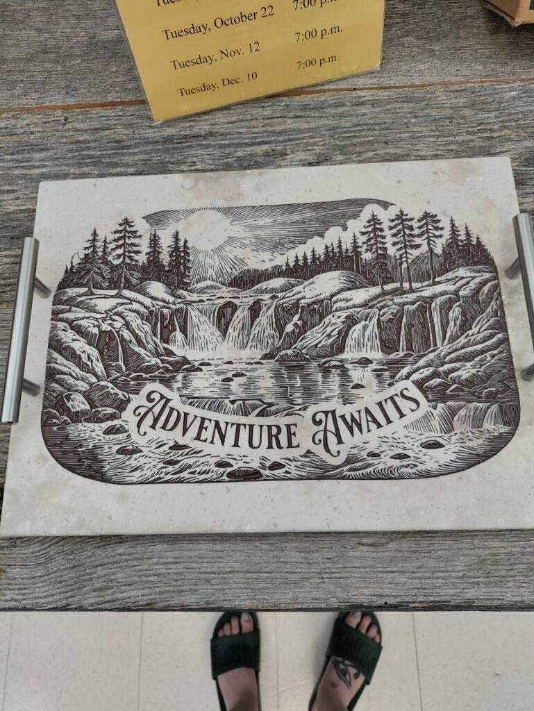 Serving Tray - Adventure Awaits
