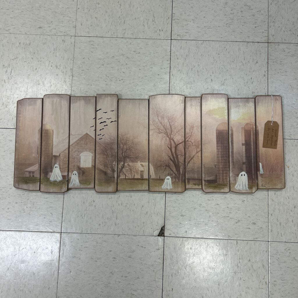 Mixed Media Art - Haunted Silos