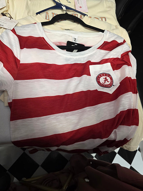 102 Alabama Striped Shirt - M