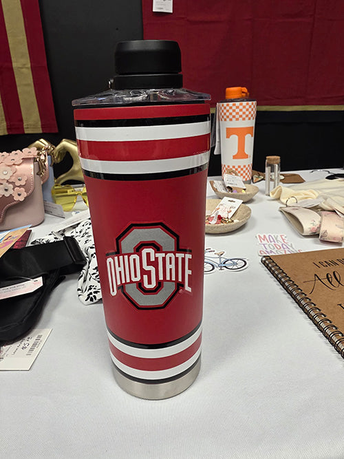 102 OSU Red Shaker Bottle