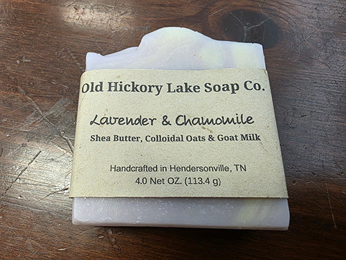 Lavender & Chamomile Soap Old Hickory Lake Soap Company