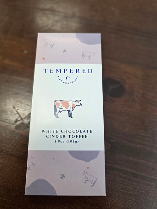 White Chocolate Cinder Toffee