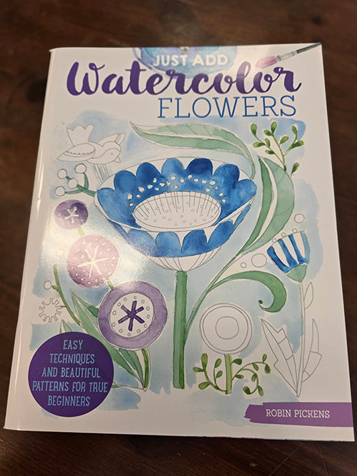 Watercolor Book Flowers