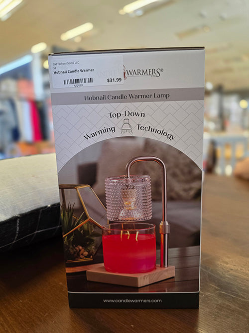 Hobnail Candle Warmer Lamp