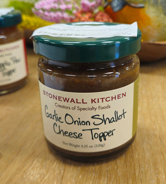 Garlic Onion Shallot Cheese Topper