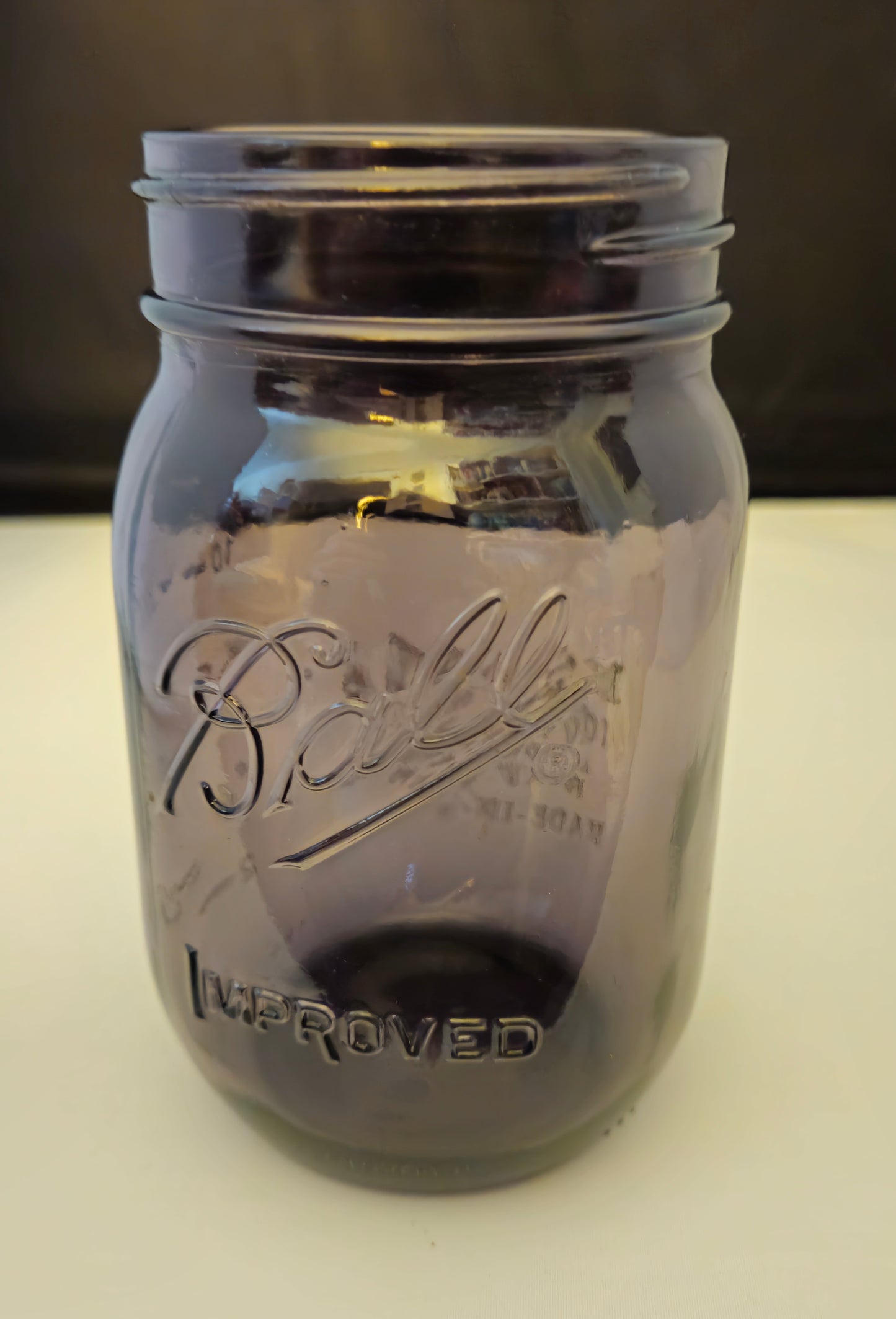 100th Anniversary Pint Purple Ball Jar