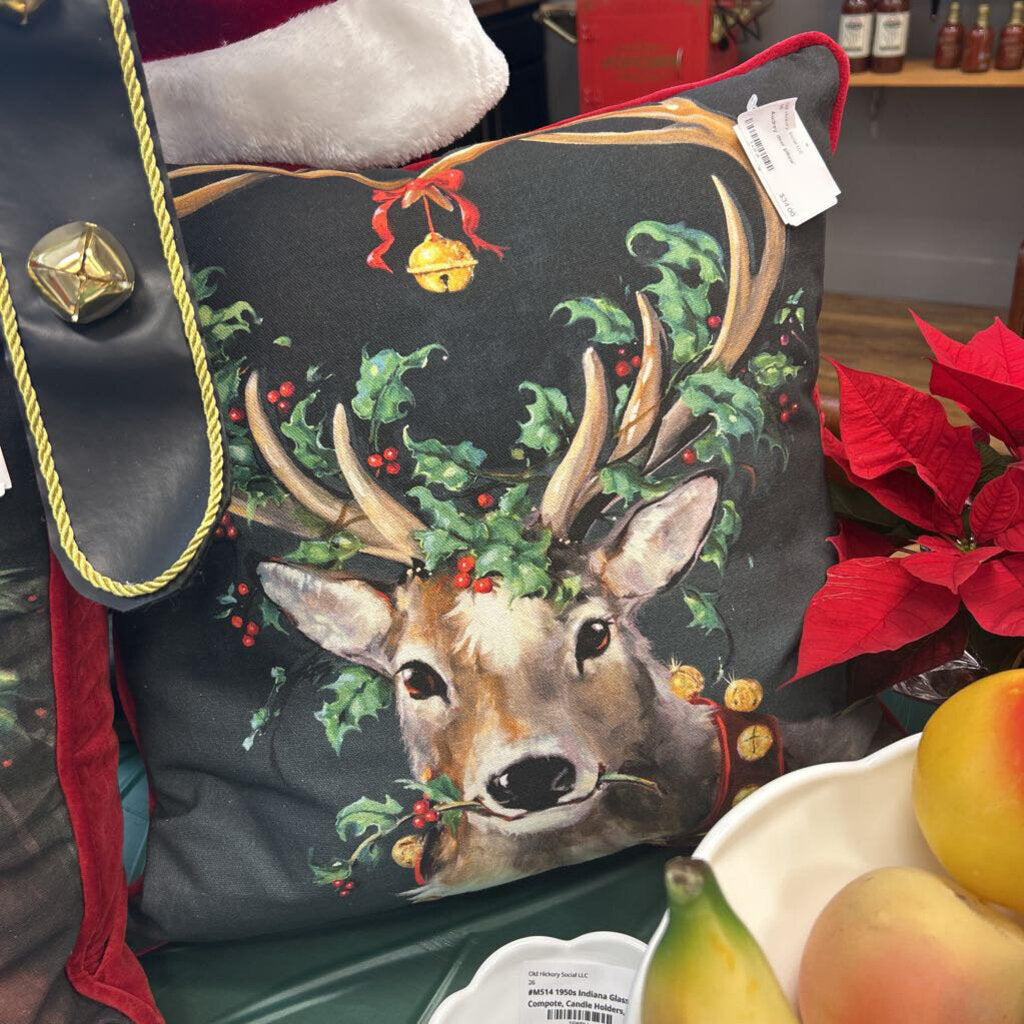 Audrey deer pillow