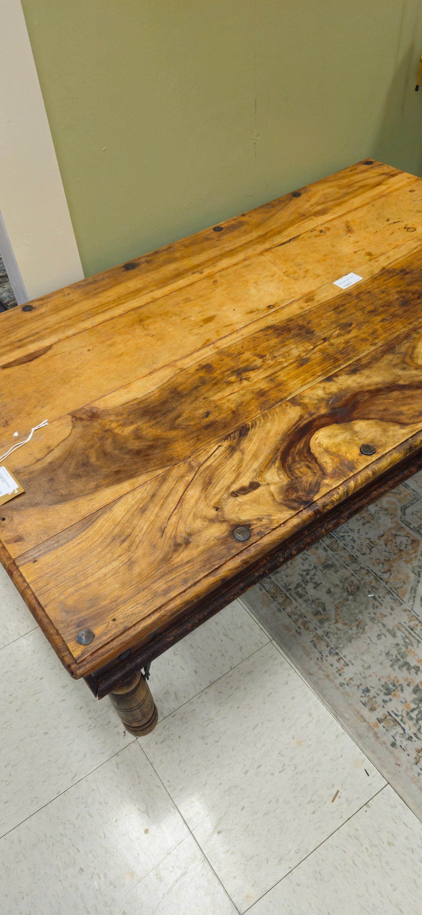 Vintage Rustic Reclaimed Wood Coffee Table